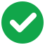 check indicating yes