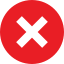 cross indicating no